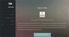 Desktop Screenshot of kukriknife.com